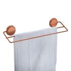 Toalheiro Duplo De Parede Para Banheiro Fixação Por Adesivo 4