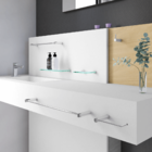 Toalheiro Duplo Metal 40 Cm Luxo Plus 529lpa Grego Metal