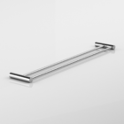 Toalheiro Duplo Para  Banheiro Alto Brilho Orion Grego Metal