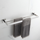 Toalheiro Duplo Para Banheiro 61cm Aço Inox