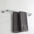 Toalheiro Duplo Para Banheiro 62cm Porta Toalha Cromado Supor