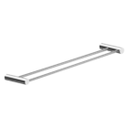 Toalheiro Duplo Para Banheiro Alto Brilho Orion Grego Metal 6