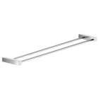 Toalheiro Duplo Para Banheiro Alto Brilho Troia Grego Metal 7