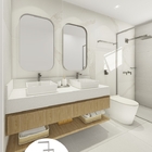 Toalheiro Duplo Pia Bancada Lavabo Porta Toalhas 32cm Banheir