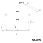 Toalheiro Duplo St. Claire Bronze Escovado