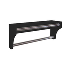 Toalheiro Duplo Suporte Cabideiro Porta Toalhas De Parede Ace