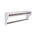 Toalheiro Duplo Suporte Cabideiro Porta Toalhas De Parede Ace