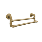 Toalheiro Duplo Suporte Porta Toalhas De Parede Acessório Ban