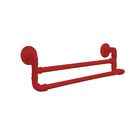 Toalheiro Duplo Suporte Porta Toalhas De Parede Acessório Ban