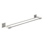 Toalheiro Duplo Vercci Aço Escovado