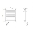 Toalheiro Elétrico Luxo 127v Aquece Branco