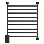 Toalheiro Elétrico Luxo Clean 127v Aquece Metais Preto