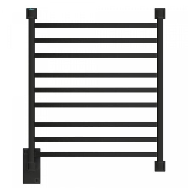 Toalheiro Elétrico Luxo Clean 220v Aquece Metais Preto