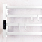 Toalheiro Elétrico Térmico Aquecido 30x 45 - Branco - 220v