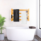 Toalheiro Elétrico Térmico Aquecido 30x 45 - Dourado - 110v