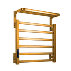 Toalheiro Elétrico Térmico Aquecido 45x 50 Dourado 110v