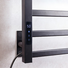 Toalheiro Elétrico Térmico Aquecido 45x 50 Preto 110v