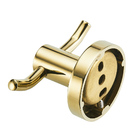 Toalheiro Em Metal Dourado - Acabamento Redondo - Lms-bmi-ab9