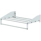 Toalheiro Hotel De Parede Porta Toalha Banho Branco U.tallin