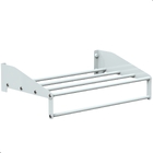 Toalheiro Hotel De Parede Porta Toalha Banho Branco U.tallin