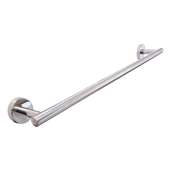 Toalheiro Inox Porta Toalha Redondo Cromado Para Banheiro