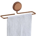 Toalheiro Lavabo Porta Toalha Rosto 25cm C/ Adesivo Cobre Ace