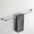 Toalheiro Para Banheiro 62cm Porta Toalha Cromado Suporte