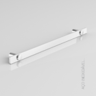 Toalheiro Para Banheiro Alto Brilho Patmos Grego Metal 55cm