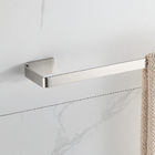 Toalheiro Parede Banheiro 60cm Suporte Aço Escovado Porta Toa