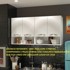 Toalheiro Porta Toalha Armário De Banheiro Gabinete 2 Portas