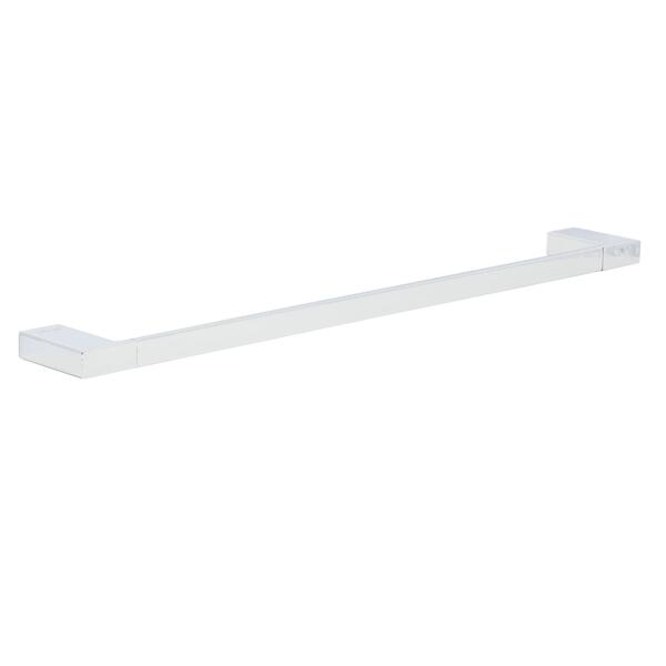 Toalheiro Porta Toalhas De Banho De Parede Cromado Lux 60cm