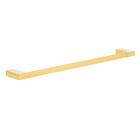 Toalheiro Porta Toalhas De Banho De Parede Dourado Lux 60cm