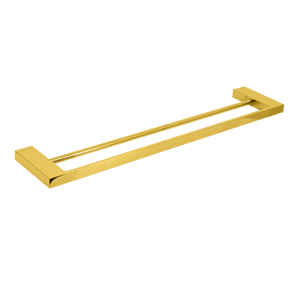 Toalheiro Porta Toalhas De Banho Duplo De Parede 60 Lux