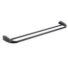 Toalheiro Porta Toalhas De Banho Duplo De Parede 60 Nias