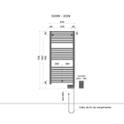 Toalheiro Radiador Térmico Atlantic - 500w