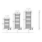 Toalheiro Radiador Térmico Atlantic - 750w