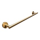 Toalheiro Redondo Inox Dourado