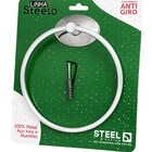 Toalheiro Redondo Linha Steelo Oval