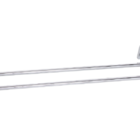 Toalheiro Reflexos Barra Duplo Elegance 50cm