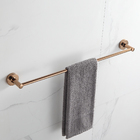 Toalheiro Rose Parede Banheiro Porta Toalhas Metal Luxo 60cm