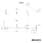 Toalheiro Rosto Essence Cromado