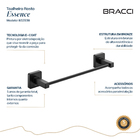 Toalheiro Rosto Essence Preto