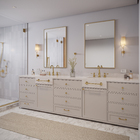 Toalheiro Rosto St. Claire Dourado