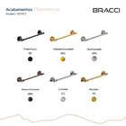 Toalheiro Rosto St. Claire Dourado