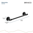 Toalheiro Rosto St. Claire Preto