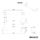 Toalheiro Rosto Vercci Dourado