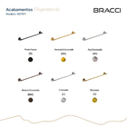 Toalheiro Simples St. Claire Dourado