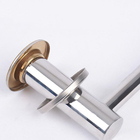 Toalheiro Suporte Reto Inox Porta Toalha Haste Unica Banheiro