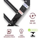 Toalheiro Térmico 1 Toalha Fio Lado Direito Cromado Classic U