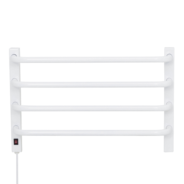 Toalheiro Térmico Banho Metal Branco Barra 127V 93W Flape
